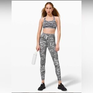Lululemon Energy Bra & Wunder Train HR Crop 21” Set